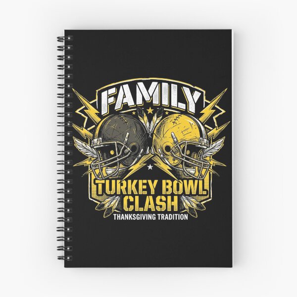 Item preview, Family Turkey Bowl Clash Head To Head Thanksgiving Football Rivalry designed and sold by TeNovaStudio ⭐⭐⭐⭐⭐.
