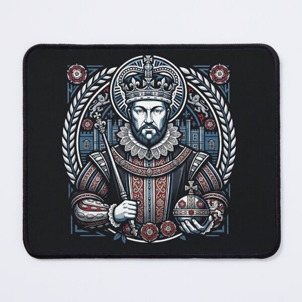 Item preview, King Henry VIII Royal Tudor Crown Portrait designed and sold by Owcomm.
