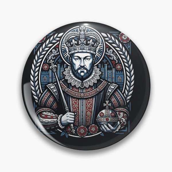 Item preview, King Henry VIII Royal Tudor Crown Portrait designed and sold by Owcomm.