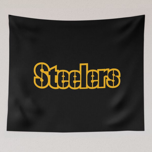 Item preview, Pittsburgh Football Black & Gold Retro Typography | Vintage Steel City Fan Design designed and sold by Lifer Art and Design.