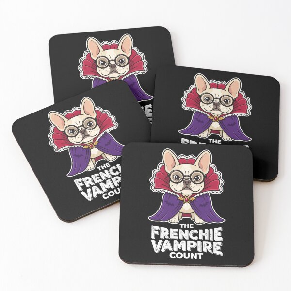 Item preview, The Frenchie Vampire Count Cute French Bulldog Dracula Halloween Dog Costume designed and sold by TeNovaStudio ⭐⭐⭐⭐⭐.