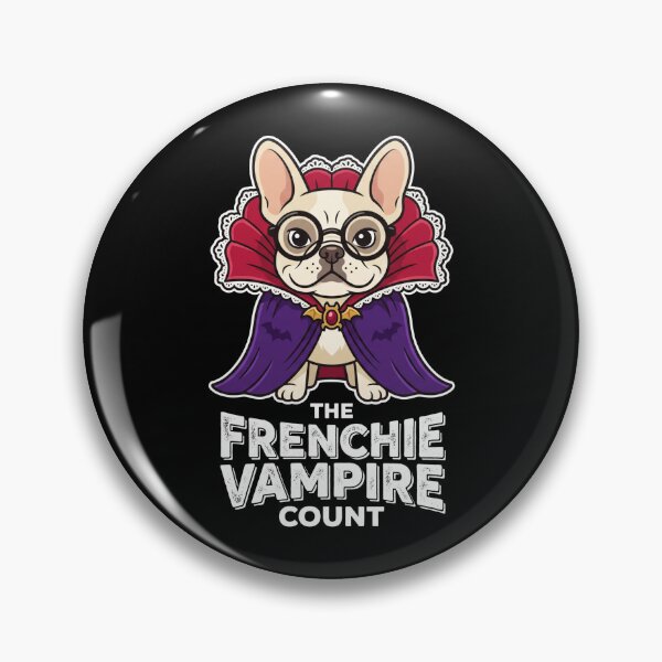 Item preview, The Frenchie Vampire Count Cute French Bulldog Dracula Halloween Dog Costume designed and sold by TeNovaStudio ⭐⭐⭐⭐⭐.