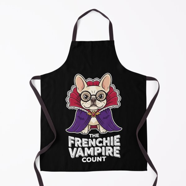 Item preview, The Frenchie Vampire Count Cute French Bulldog Dracula Halloween Dog Costume designed and sold by TeNovaStudio ⭐⭐⭐⭐⭐.