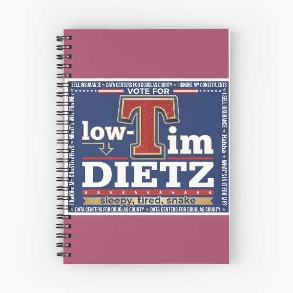 Item preview, Low-T Tim Dietz for Douglas County Treasurer  designed and sold by douglascountyco.