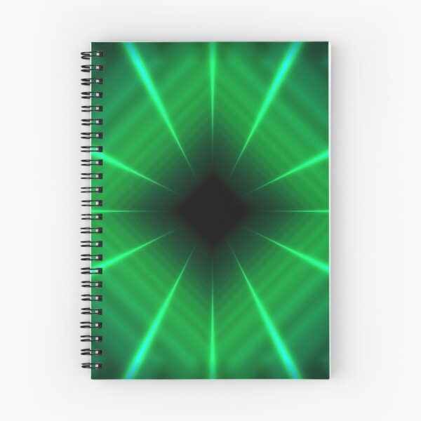 Item preview, Rotated Green Square Tunnel designed and sold by Electric Shock!! Design.