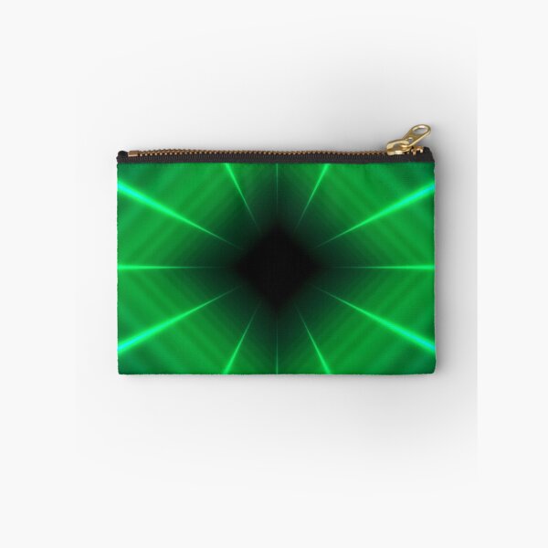 Item preview, Rotated Green Square Tunnel designed and sold by Electric Shock!! Design.