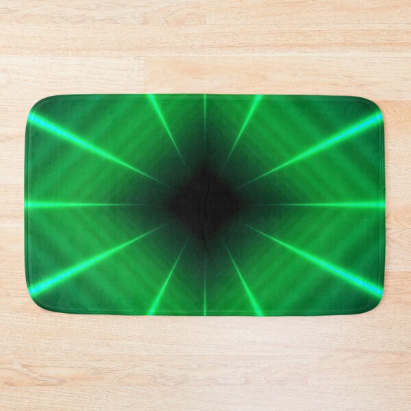 Item preview, Rotated Green Square Tunnel designed and sold by Electric Shock!! Design.
