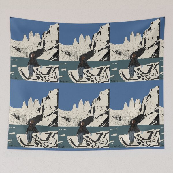 Item preview, Torres del Paine Chile — Patagonia Travel Poster designed and sold by Francicci.
