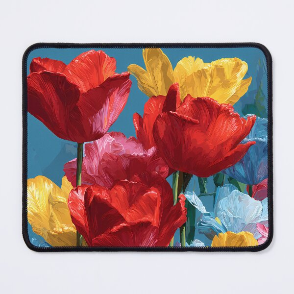 Item preview, Tulips Floral Masterpiece Elegant Nature Inspired Art designed and sold by AutoPopStudio.