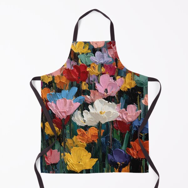 Item preview, Tulips Flower Garden Contemporary Wall Artwork designed and sold by AutoPopStudio.