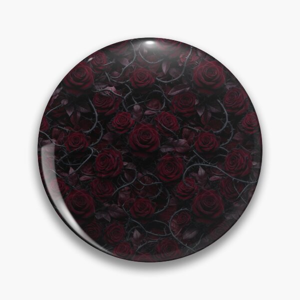 Item preview, Dark Red Roses And Thorns Pattern designed and sold by Owcomm.