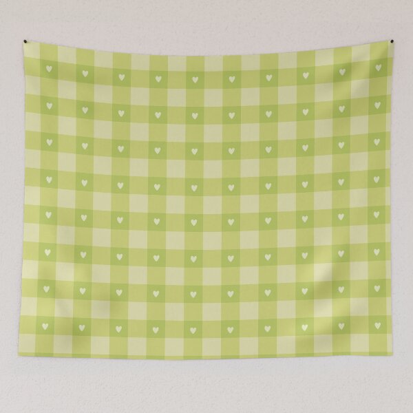 Item preview, Light Green Gingham Pattern designed and sold by EJs .