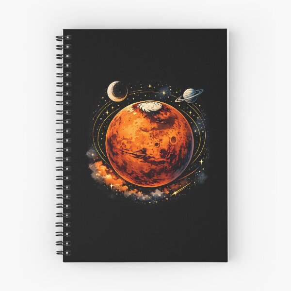 Item preview, Surface and polar ice caps of Mars in great detail. designed and sold by Daily Quirk.