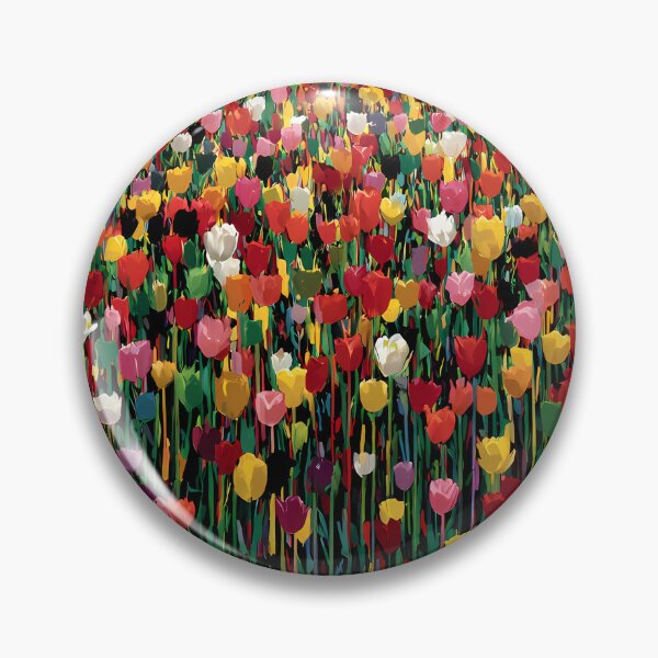 Item preview, Tulips Romantic Floral Art Beautiful Botanical Painting designed and sold by AutoPopStudio.