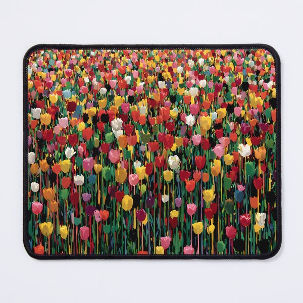 Item preview, Tulips Romantic Floral Art Beautiful Botanical Painting designed and sold by AutoPopStudio.