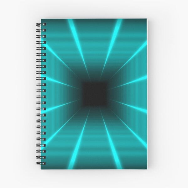 Item preview, Cyan Square Tunnel designed and sold by Electric Shock!! Design.