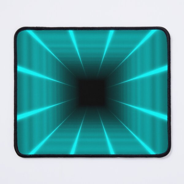 Item preview, Cyan Square Tunnel designed and sold by Electric Shock!! Design.