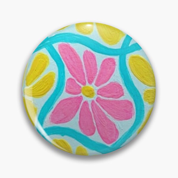 Item preview, Pink and Yellow Groovy Flowers designed and sold by Sydney-Sunxhine.