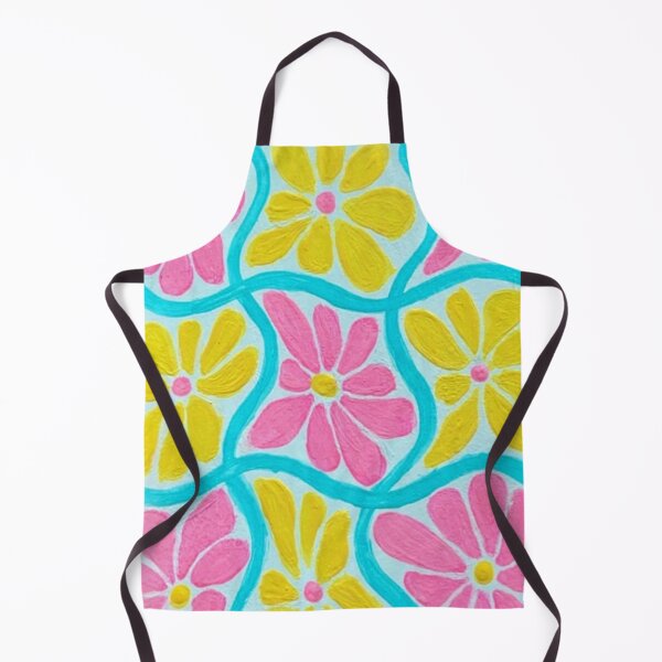 Item preview, Pink and Yellow Groovy Flowers designed and sold by Sydney-Sunxhine.