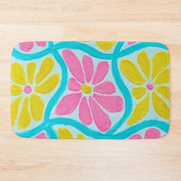 Item preview, Pink and Yellow Groovy Flowers designed and sold by Sydney-Sunxhine.