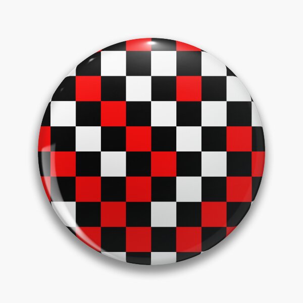 Item preview, Red Black And White Checkered Pattern Design   designed and sold by PatternTitan.