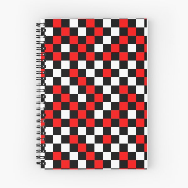 Item preview, Red Black And White Checkered Pattern Design   designed and sold by PatternTitan.