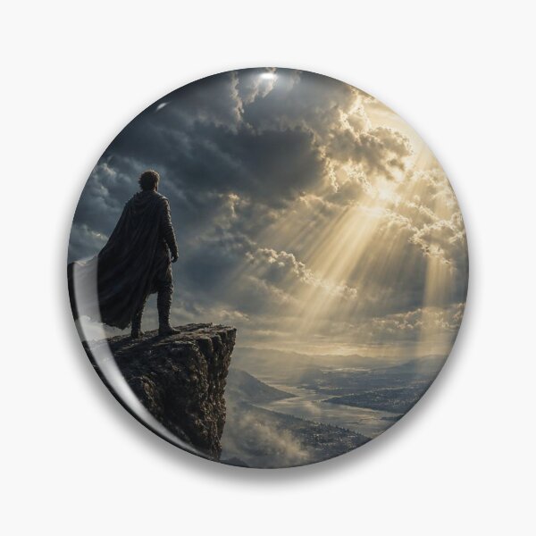 Item preview, Cliffside Figure Sunbeam Break Sky designed and sold by Lespribos .