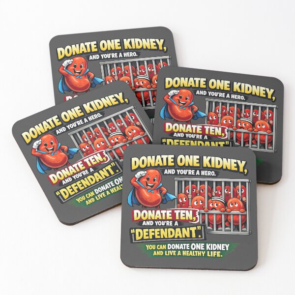 Item preview, Donate One Kidney, Become a Hero   designed and sold by SHHCreations.
