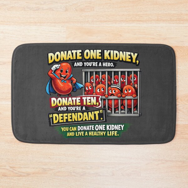 Item preview, Donate One Kidney, Become a Hero   designed and sold by SHHCreations.