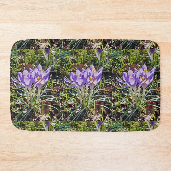 Item preview, Purple Crocus Flower Photography - Early Spring Bloom Botanical Photo designed and sold by pinkal.