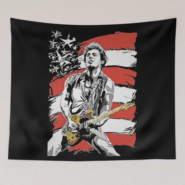 Item preview, Springsteen Inspired Art designed and sold by FrogNotDog.