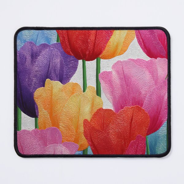 Item preview, Tulips Artistic Flower Print Modern Home Decoration designed and sold by AutoPopStudio.