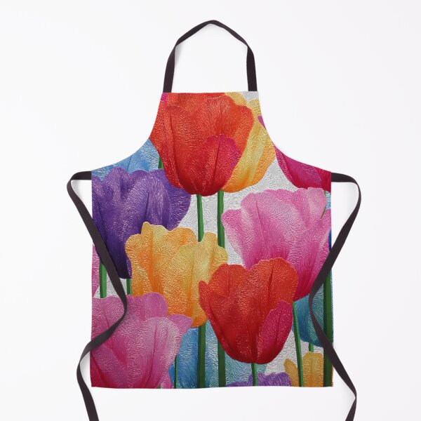 Item preview, Tulips Artistic Flower Print Modern Home Decoration designed and sold by AutoPopStudio.