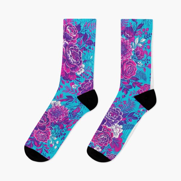 Item preview, Vibrant Neon Floral Botanical Seamless Pattern designed and sold by Owcomm.