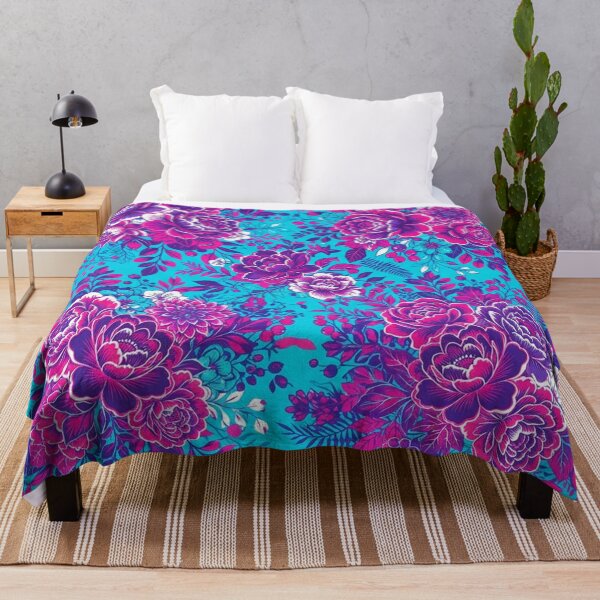 Item preview, Vibrant Neon Floral Botanical Seamless Pattern designed and sold by Owcomm.