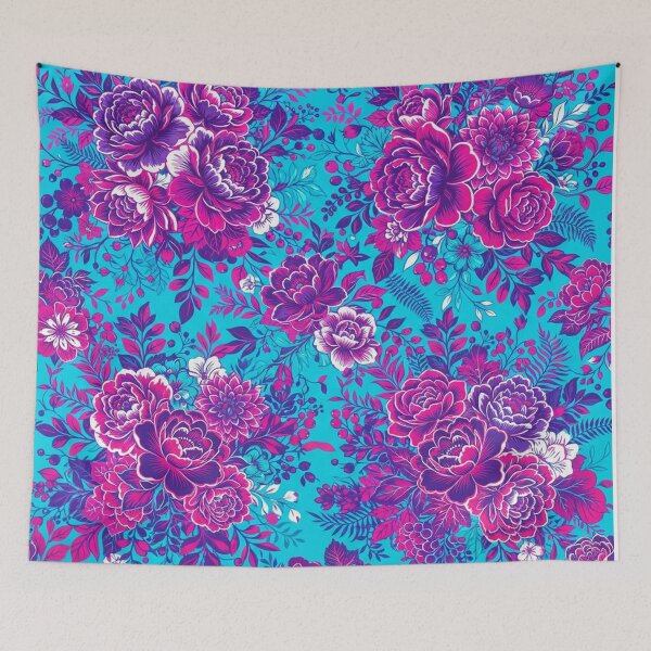 Item preview, Vibrant Neon Floral Botanical Seamless Pattern designed and sold by Owcomm.