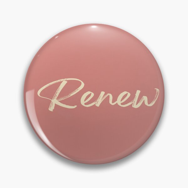 Item preview, Renew Minimalist Typography Design | Wellness Word Art designed and sold by Kokorolab.