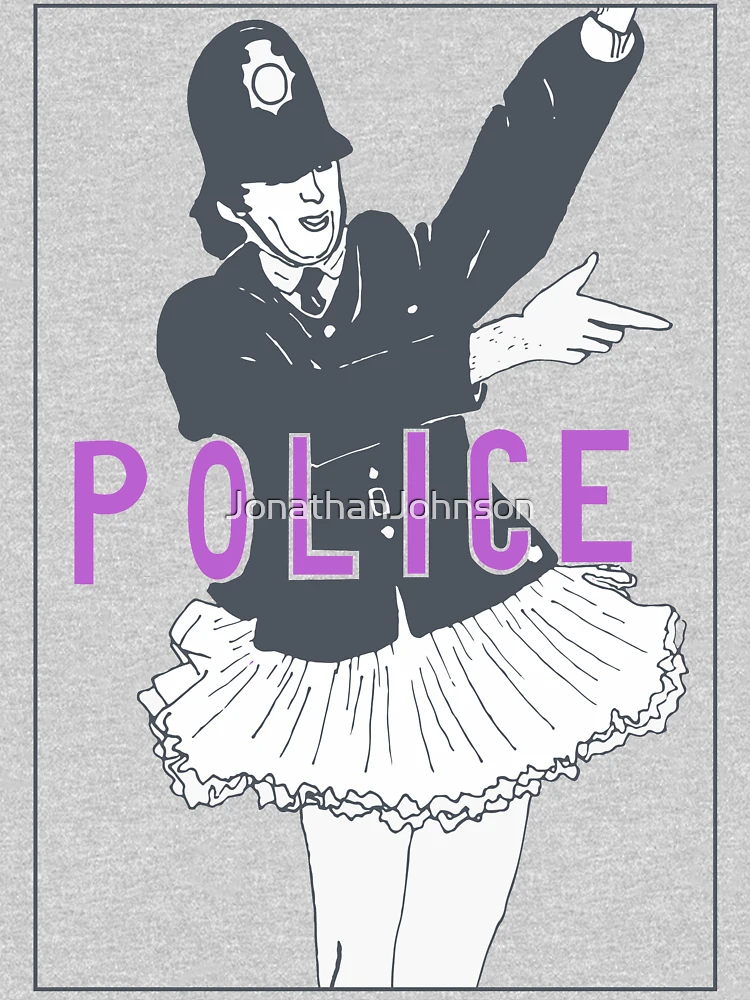 Thumbnail 6 of 6, Pullover Hoodie, Police Python designed and sold by JonathanJohnson.