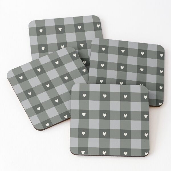 Item preview, Grey Gingham Pattern designed and sold by EJs .