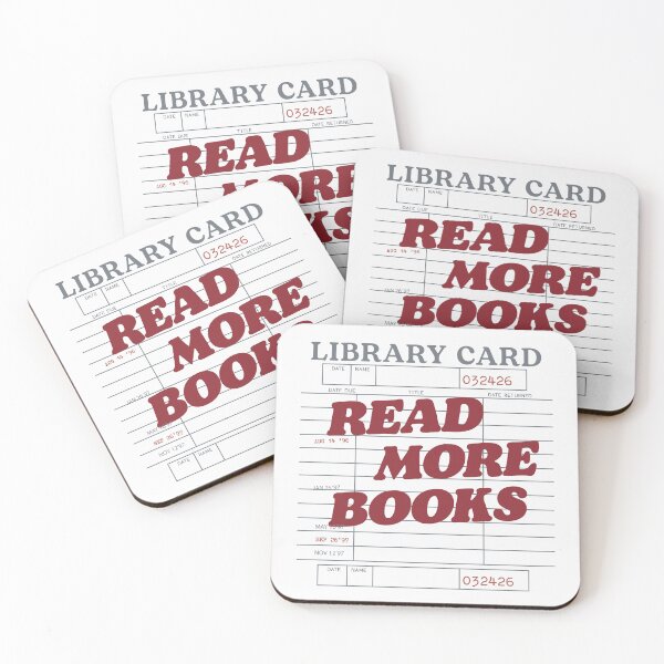 Item preview, Read more books library card shirt Vintage Librarian Tee Bookish Tshirt Reading Book Club Gift Bookworm Tee designed and sold by LessIsLoud.