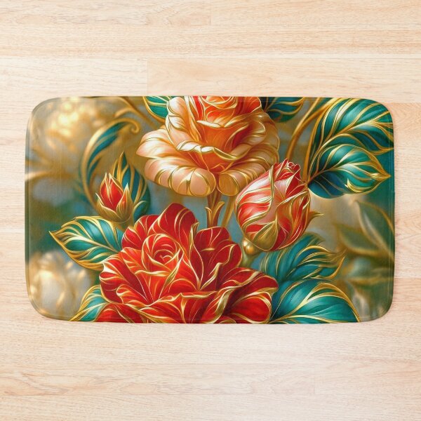 Item preview, Red Roses Botanical Art designed and sold by MargaretWiktor.