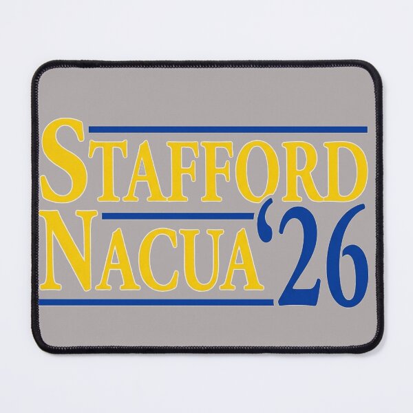Item preview, Stafford Nacua 26 Political Campaign Design designed and sold by schnedsthreads.