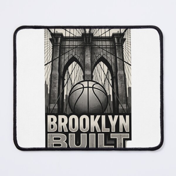 Item preview, Brooklyn Built Basketball Culture Bridge Vintage Art designed and sold by Pandora´s Box.