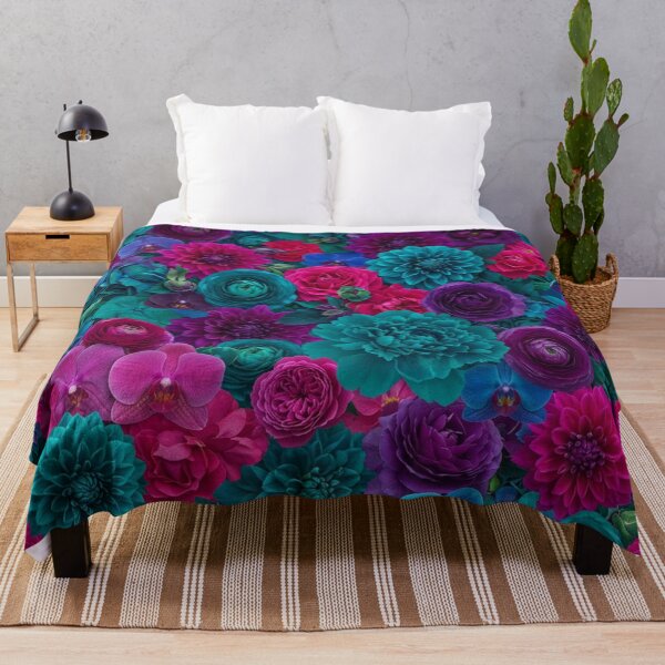 Item preview, Vibrant Floral Garden Pattern Design designed and sold by Owcomm.