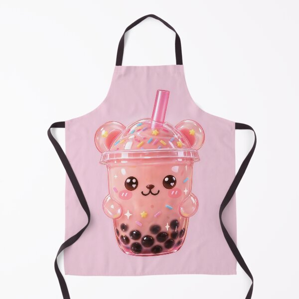 Item preview, Taza de té boba con osito kawaii adorable designed and sold by wallpapersarts.
