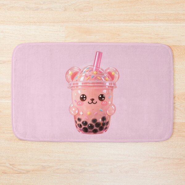 Item preview, Cute Kawaii Bear Boba Tea Cup designed and sold by wallpapersarts.