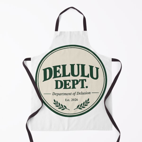 Item preview, Delulu Dept Est 2026 Retro Streetwear designed and sold by wallpapersarts.