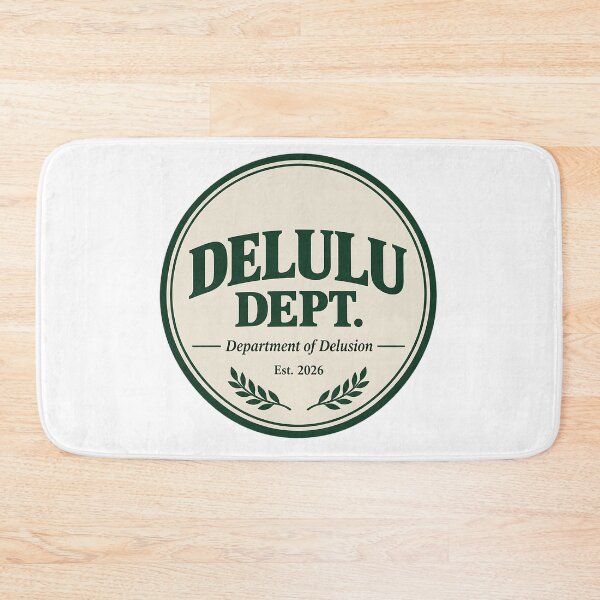 Item preview, Delulu Dept Est 2026 Retro Streetwear designed and sold by wallpapersarts.