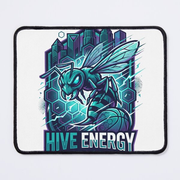 Item preview, Hive Energy Charlotte Basketball Hornet Mascot Graphic designed and sold by Pandora´s Box.