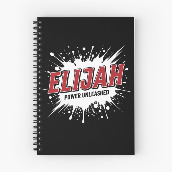 Item preview, Elijah Power Unleashed Red Name Design T-Shirt designed and sold by Trendably.